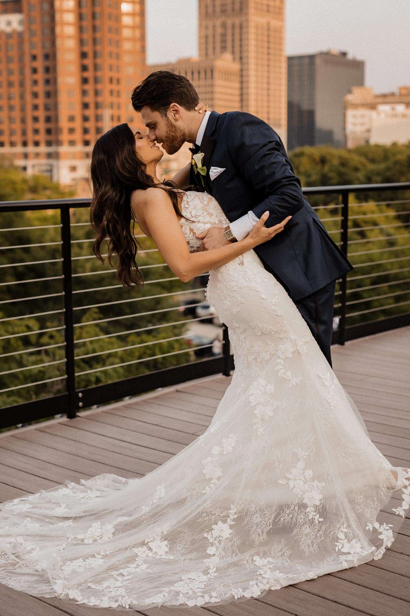 Downtown Milwaukee Wedding at Vista