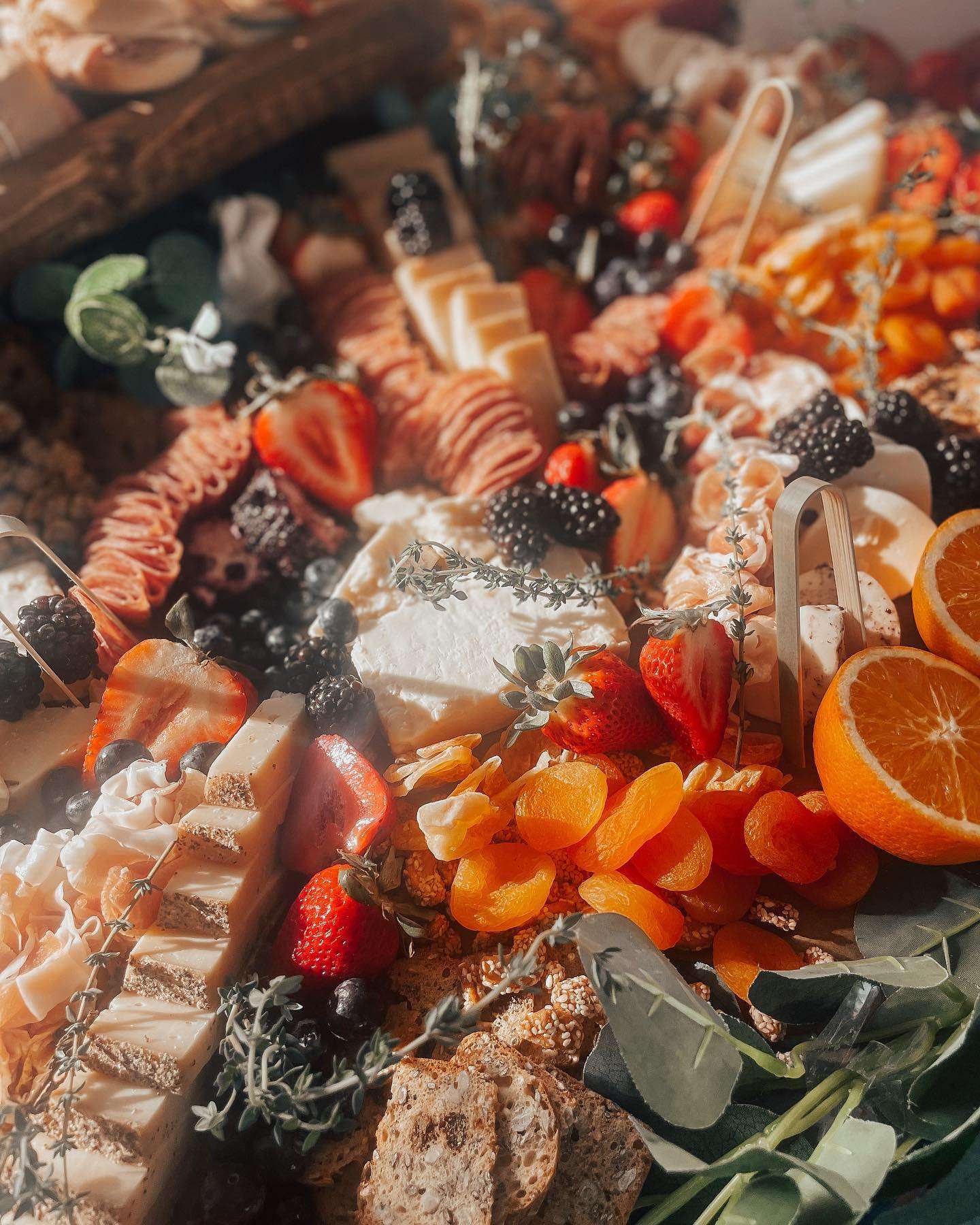 The Grazing Olive offers charcuterie board and tables for small to large gatherings