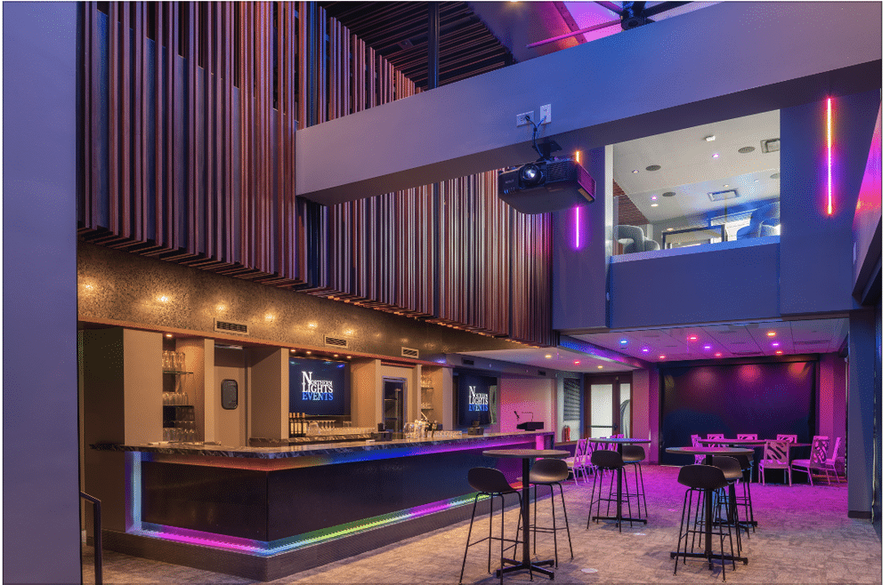 Northern Lights Event Venue is an ultramodern event space in Milwaukee