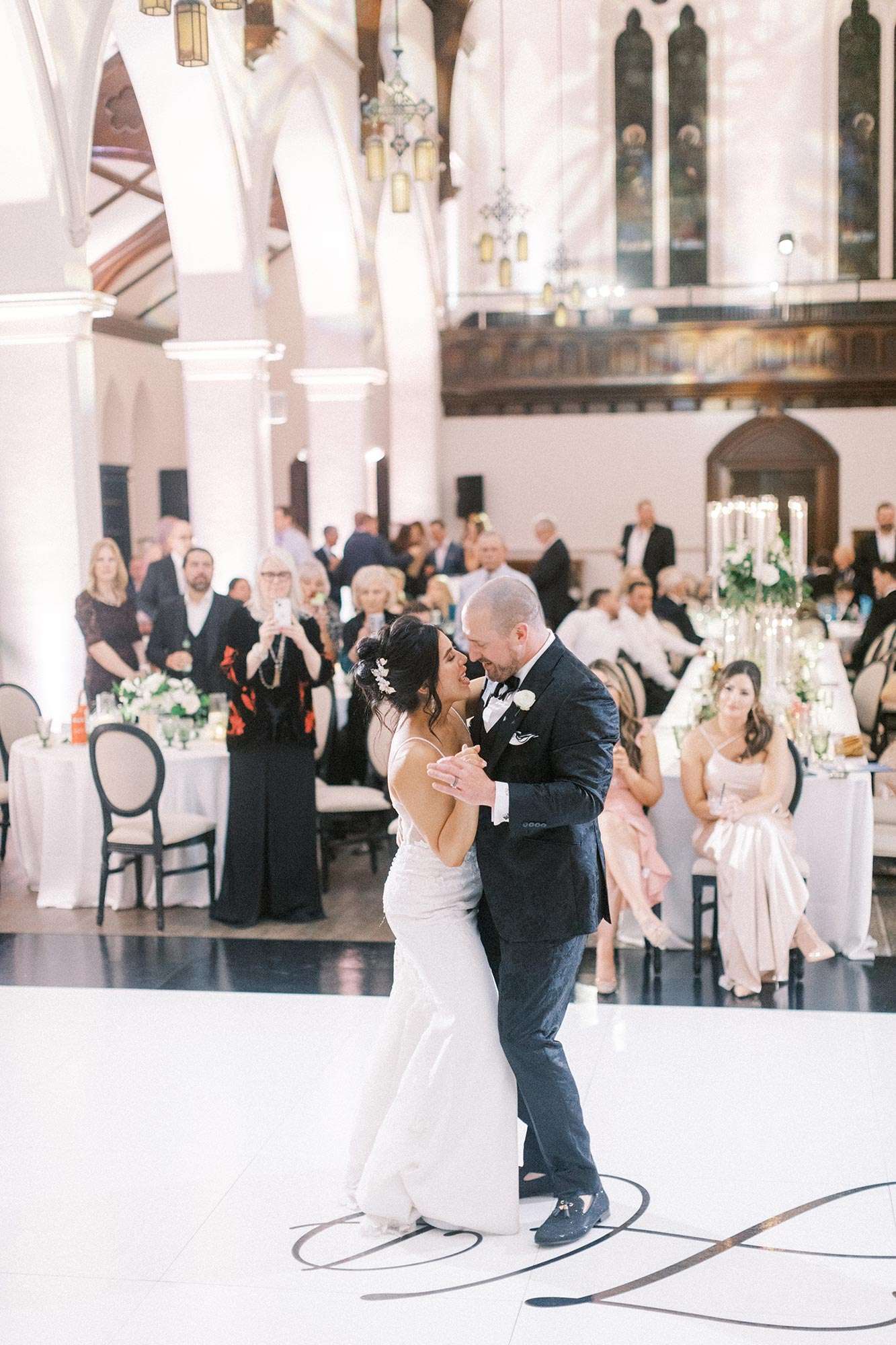 An Aesthetic, Stylish Downtown Milwaukee Wedding at St. James 1868