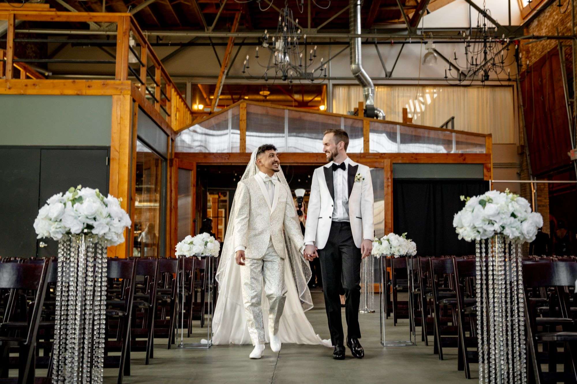 A Timeless & Lively Wedding at The Factory on Barclay