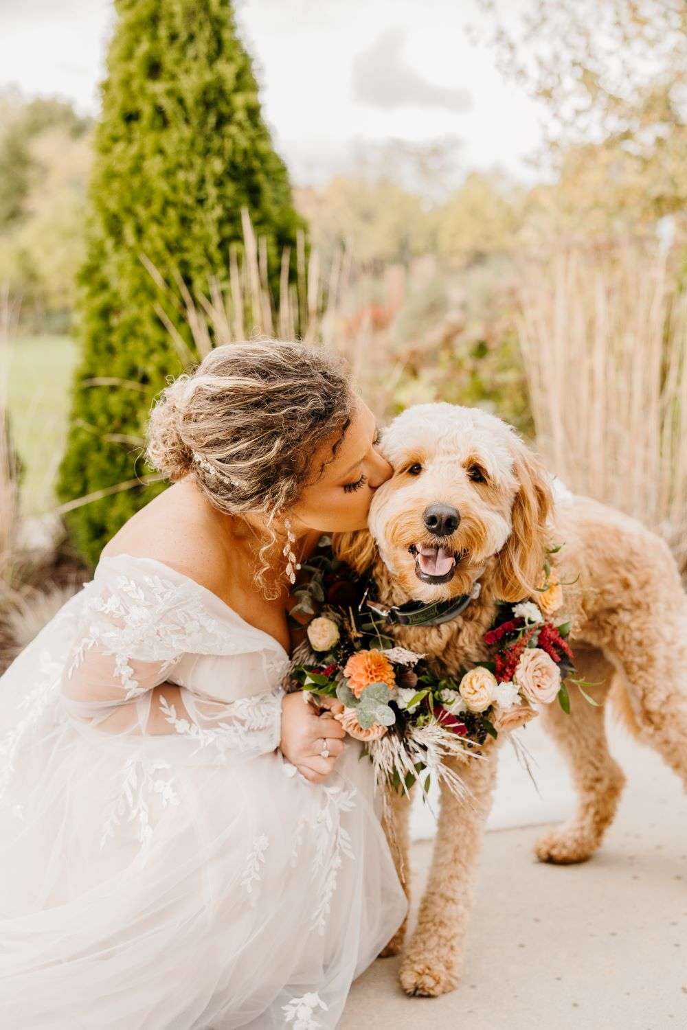 A Bohemian, Romantic Wedding at fête in Wales, WI