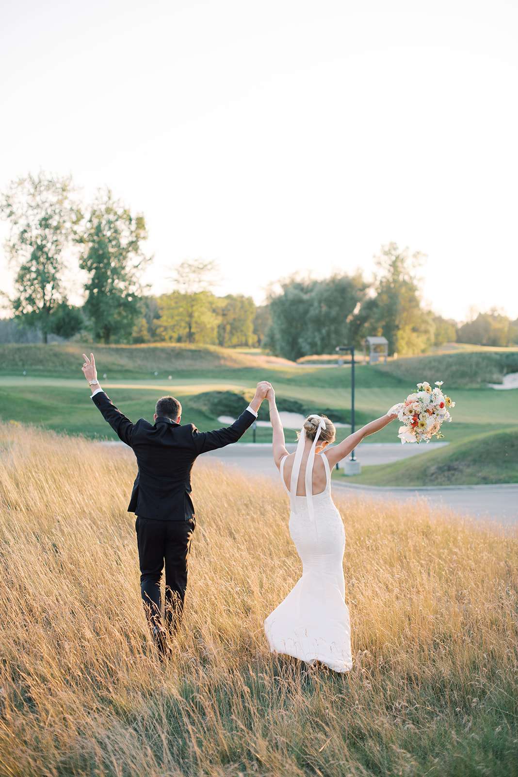 A Garden Wedding at The Carriage House at Lac La Belle