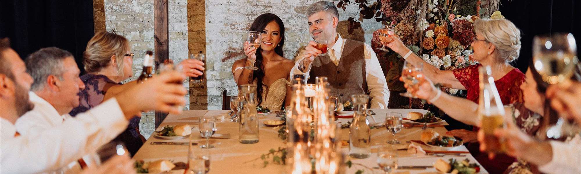 A Modern and Intimate, Boho Wedding at The Loft on Broadway