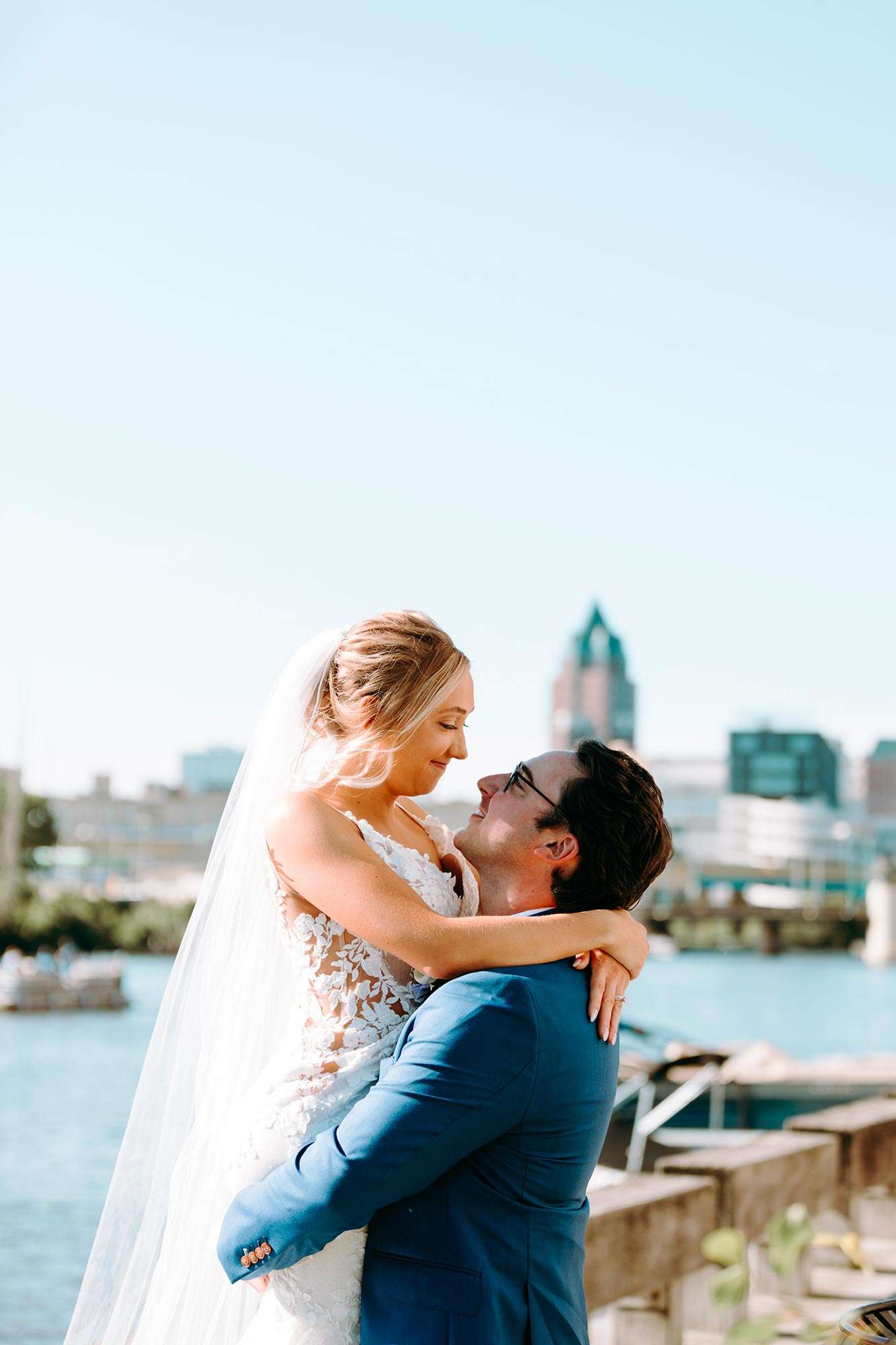 A Navy and Sage Wedding at The Factory on Barclay