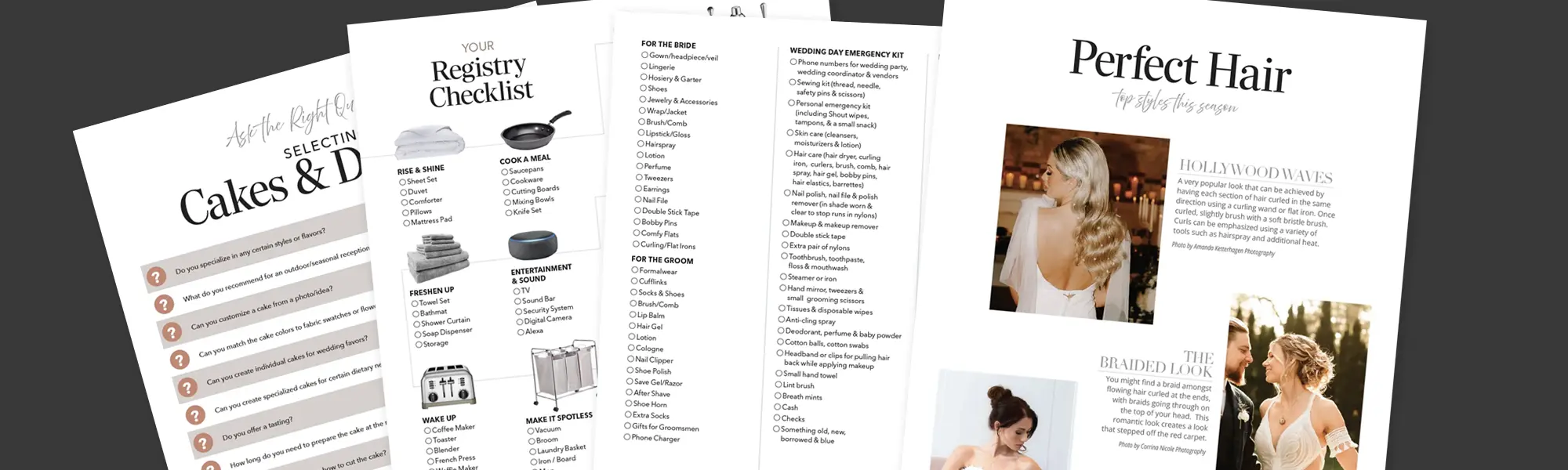 Premier Bride Planning Pages