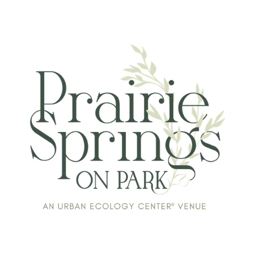 Prairie Springs on Park Logo – Two Birds Event Group and Urban Ecology Center Prairie Springs on Park