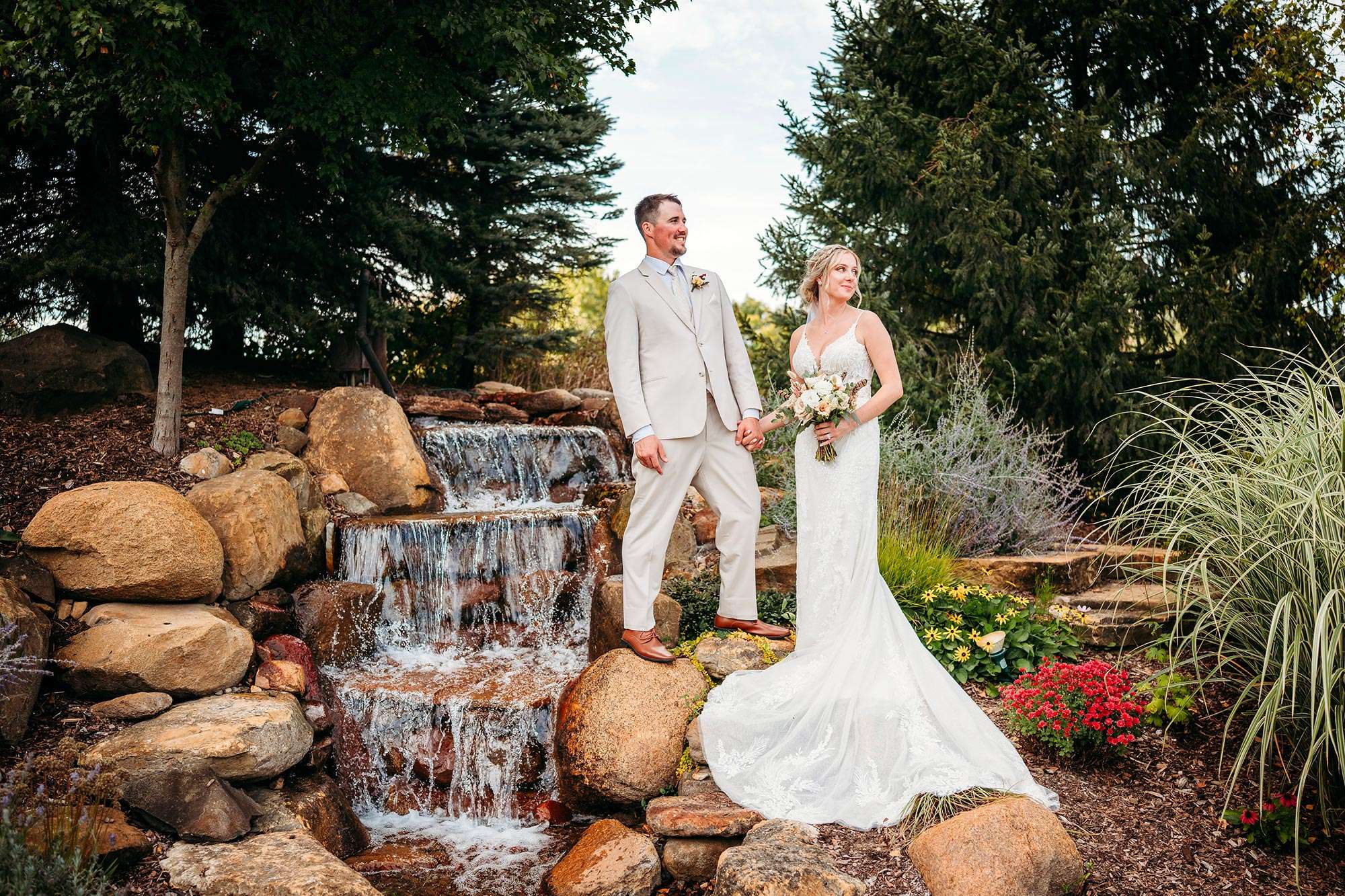 Tan and Sage Wedding at Milford Hills Hunt Club