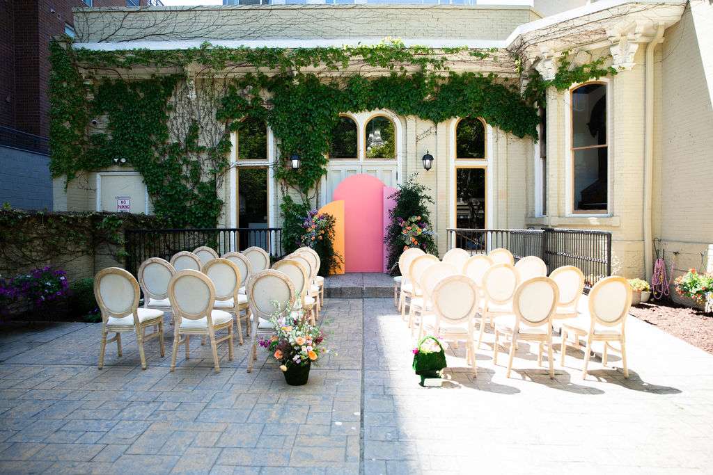 Wedding Rentals and Décor at The Fitzgerald Garden Styled Shoot