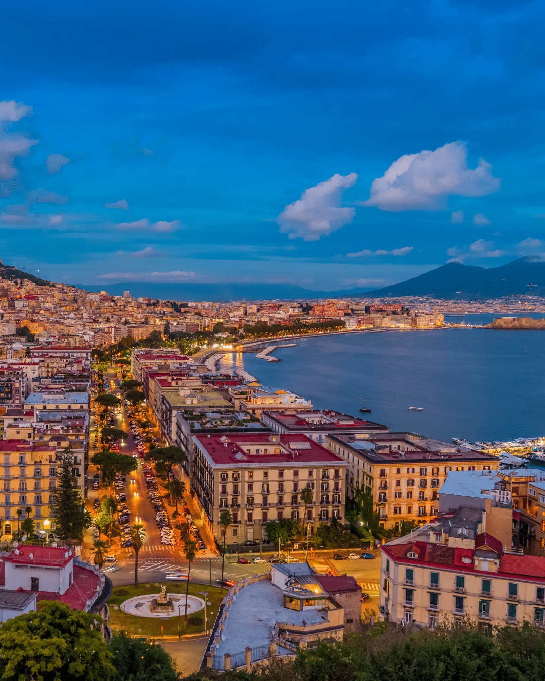 Southern Italy Honeymoon overlooking the city. Southern Italy Honeymoon overlooking the city.