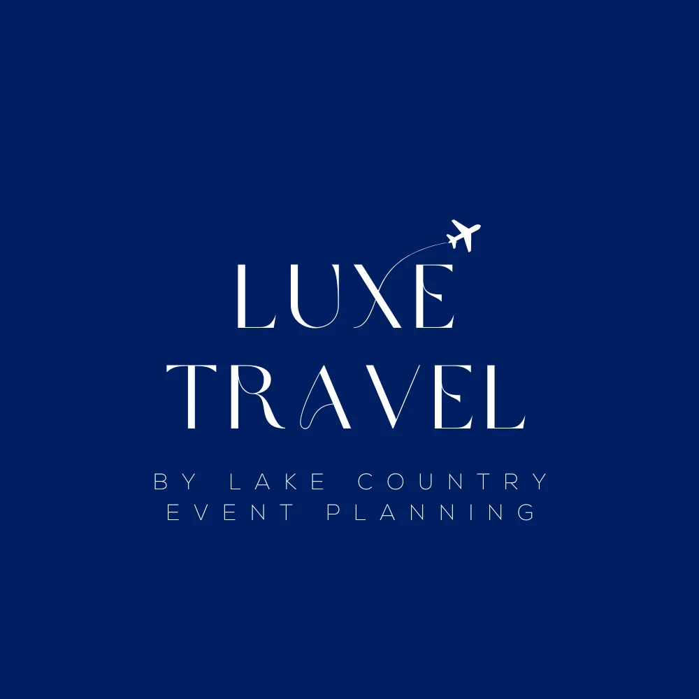 Luxe Travel by Lake Country Event Planning Logo