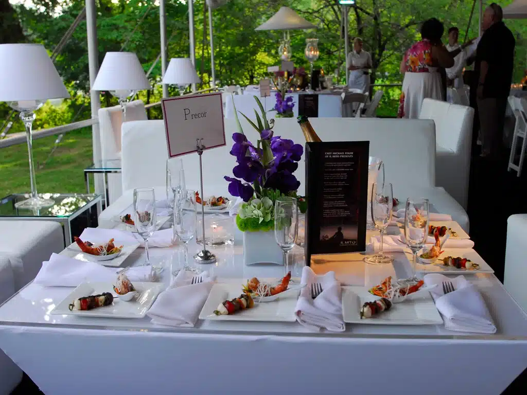 Ilmito Catering Beaver Lake Gala VIP Tables Chef Michael Feker Ilmito Catering Beaver Lake Gala VIP Tables Chef Michael Feker