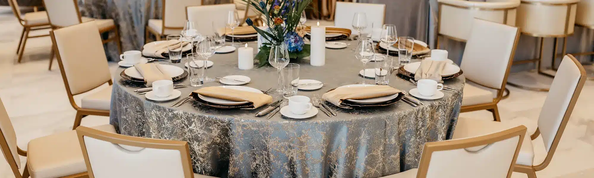 Table Setting with Rental Items by Rhonda Rogers Photography Rentals