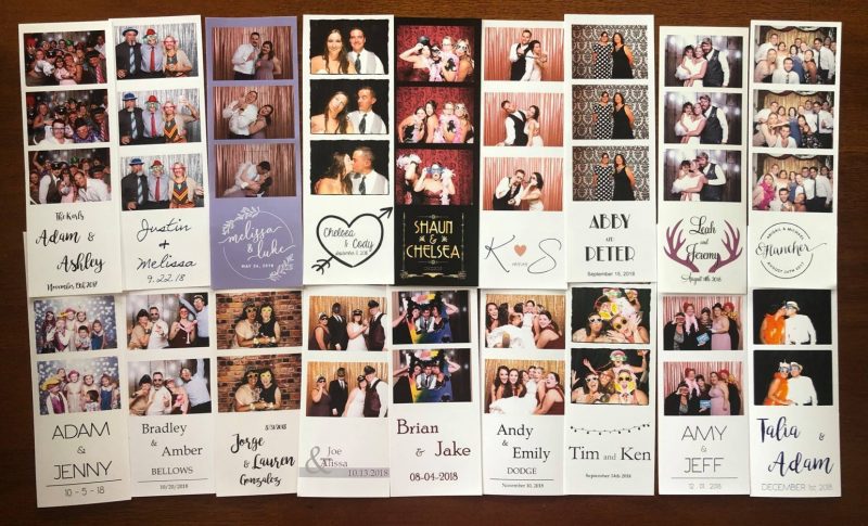 Instant photo booth images from 262PhotoBooth