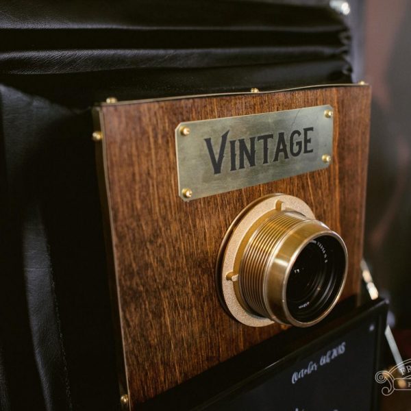 Vintage photo booth camera
