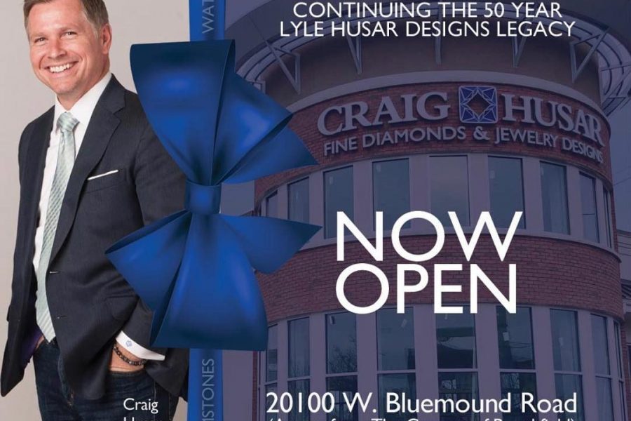 Shows Craigs image with Now Open