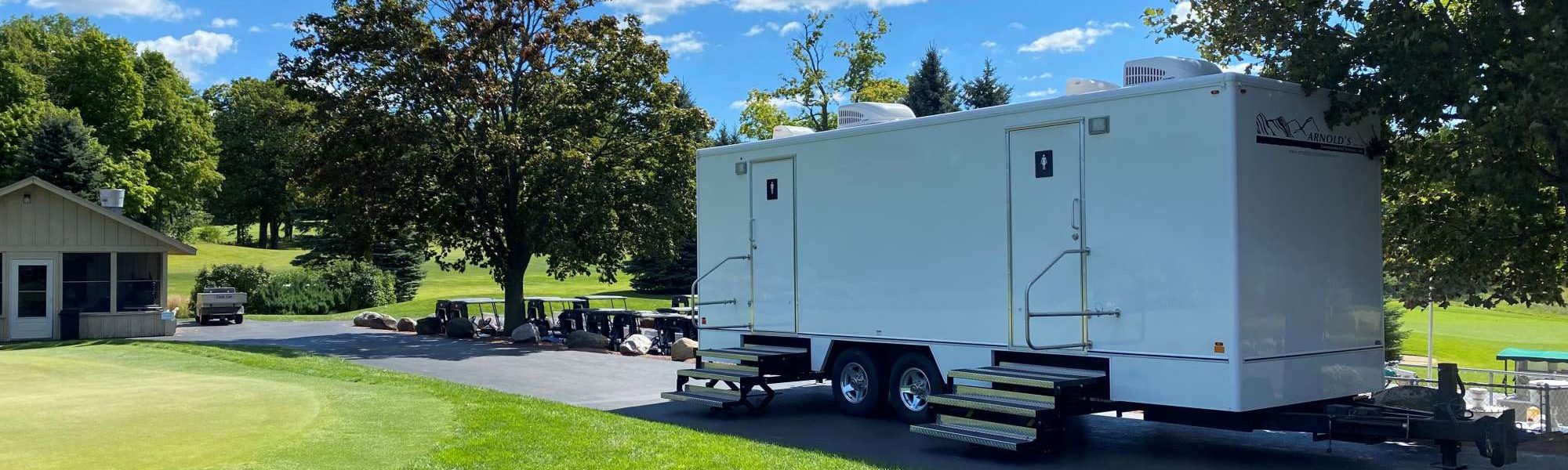 Luxury Restroom Trailers by Arnold’s Environmental Services