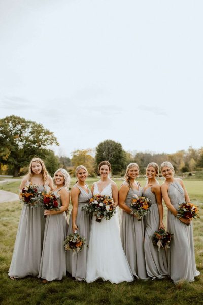 Bridal bouquets that make a statement by Bank of Flowers, WI.