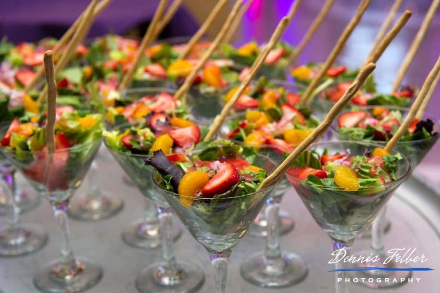 Signature Martini Salads by Chef Jack's Catering