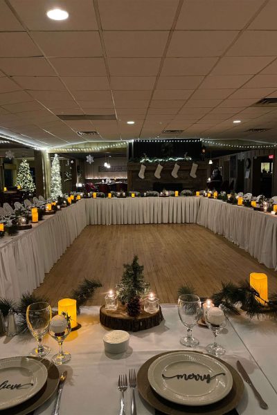 Wedding reception at the Watertown Country Club