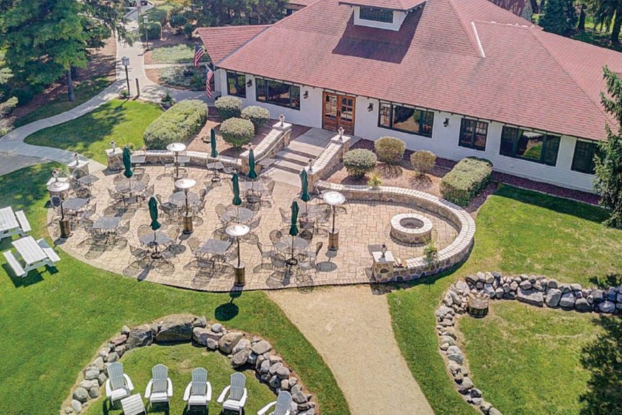 Timmer's Resort- Aerial View of property