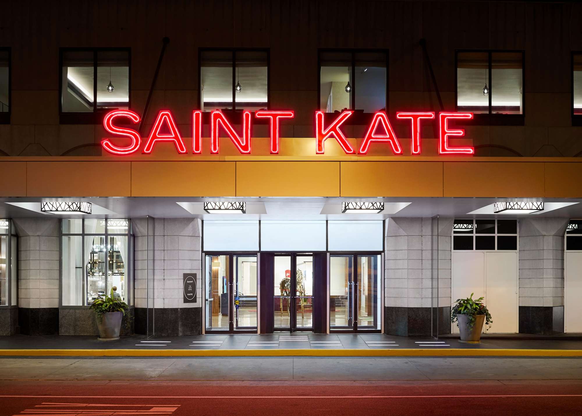 Saint Kate the Arts Hotel in Milwauke, WI.