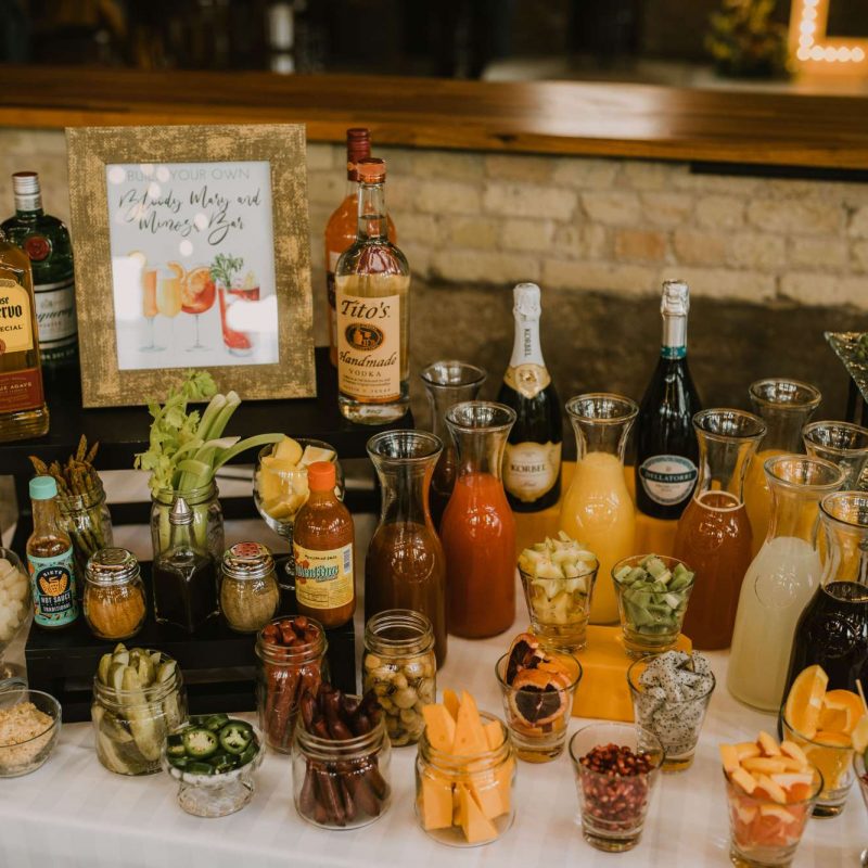 Bloody Mary Station by All Occasions Catering