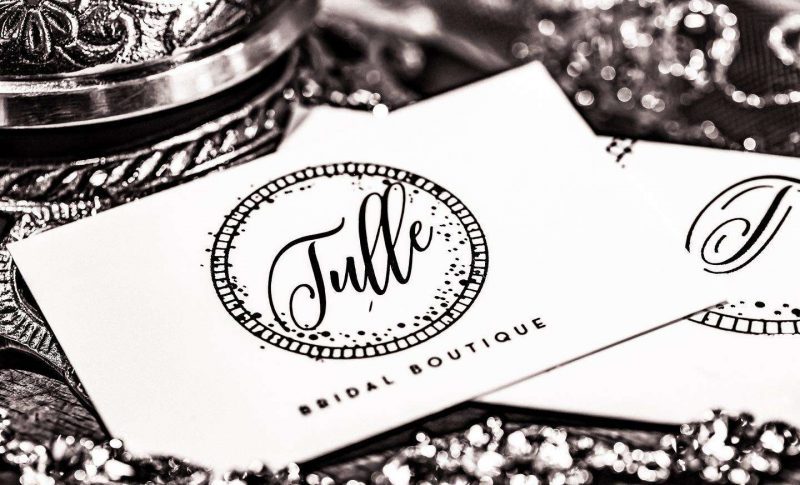 Logo of Tulle Bridal boutique in Clinton, WI.