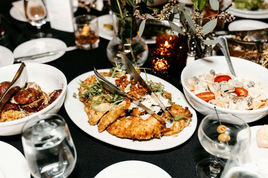 Family style brings the table together at weddings